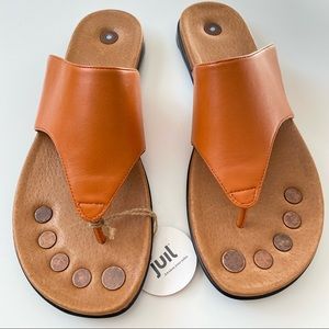JUIL Sandals with Energy Flow Technology™. Brio Orange Style Size 9.